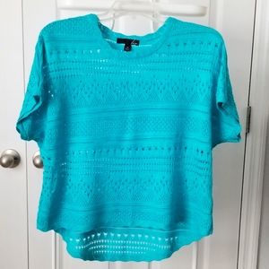 Slightly used, "Line"  macrame top